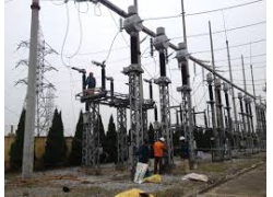 Máy cắt 3 pha 110kV cách điện khí SF6 loại CB 123kV 1250A - ABB - Ấn Độ